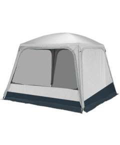 Quechua Arpenaz Base Fresh 10 Person Camping  living room with poles