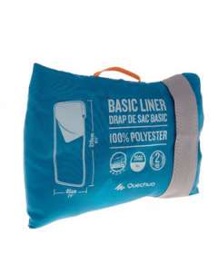 Quechua Polyester Sleeping Bag Liner.