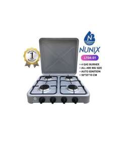 Nunix LT04-01 4 Gas Burner Table Top Cooker