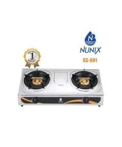 Nunix SS-001 Double Burner Gas stove