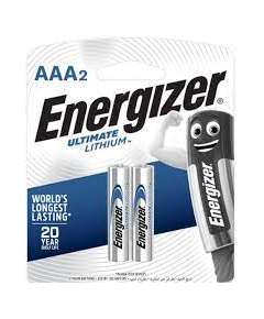 Energizer L92BP2 6x2 AAA Ultimate Lithium Battery