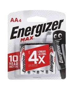 Energizer  12x4 AA 3+1 Alkaline Battery