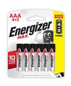 Energizer 12x6 AAA Alkaline Battery