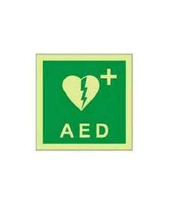 Automated External Defibrillator Medical Sign