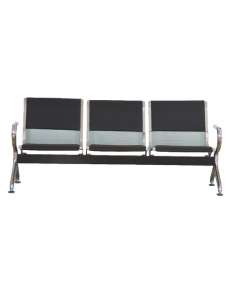 Link 3-Seater Padded Chair