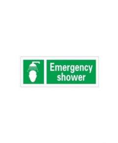 Emergency Shower Medical Sign