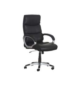 Leather 1803M Medium Back Chair