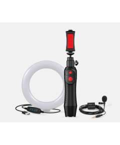 IK Multimedia iRig Video Creator Bundle Video and Streaming Kit with Ring Light