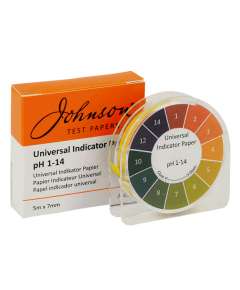 Johnson Universal Reel Test Paper Lab Reagent