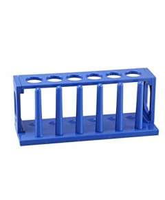 6 Hole Plastic Test Tube Rack