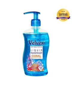 Velvex 500ml 6Pack Liquid Hand Wash With Pump