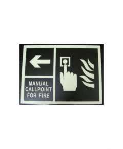 Manual Callpoint for Fire Sign