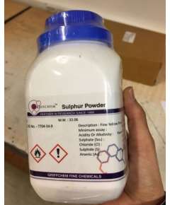 Griffchem 500g Sulphur Powder Lab Reagent