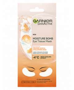 Garnier Moisture Bomb Orange Juice  Eye Tissue Mask