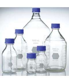 Borosil 2000ml Media Culture Bottle