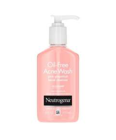 Neutrogena 177ml Oil Free Pink Grapefruit Acne Facial Wash Cleanser