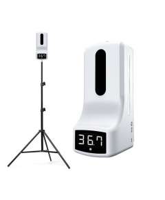 K9 Intelligent Thermometer and Sanitiser Dispenser with Stand