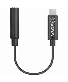 Boya 3.5mm TRS Female to Type-C Male Audio Adapter