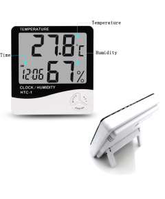 Generic HTC-1 Digital Electronic Temperature and Humidity Meter