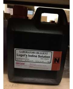 Generic 1Litre Lugols Iodine Lab Reagent