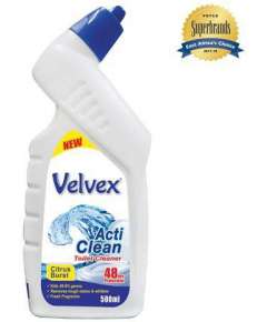 Velvex 500ml 12Pack Toilet Cleaner