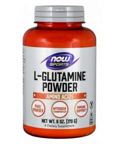 Now Sports 170g L Glutamine Powder Supplement