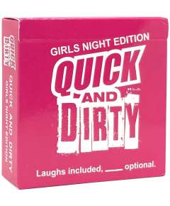 Quick and Dirty Girls Night Edition Card Game