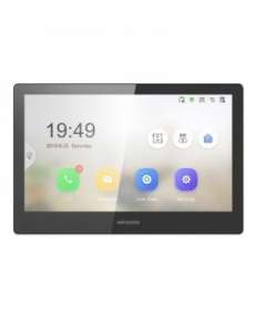 Hikvision DS-KH8520-WTE1  Indoor Station 10" Touch Screen WiFi Black Video Intercom