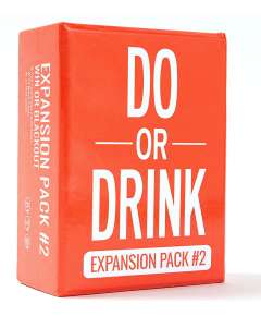 Do or Drink Party Card Game Expansion Set 2