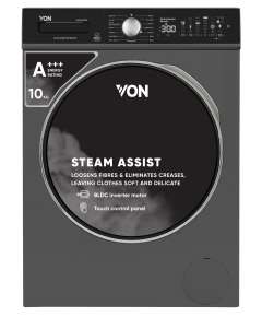 Von Hotpoint VALW-10FVK 10KG Front Load Washing Machine