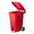 TopTank 90Litre Foot Pedal Garbage Bin with Wheels, 2 image