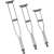 Dayang One Pair Underarm Crutches, Crutches Height Size: Small, 2 image