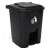 Kenpoly 30Litre Pedal Bin, Product Capacity: 30L, Product Colour: Black