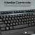 Promate Ergonomic Wireless Multimedia Keyboard and Mouse Combo, 5 image