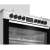 Beko BGM 21225 EX 4 Gas 2 Electric 90 CM Cooker, 3 image