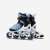 Oxelo Fit5 Kids Inline Fitness Skates, Product Colour: White & Blue, Shoe Size: UK 5-7 / EU 38-41, 2 image