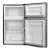 MIKA 2 Door Top Mount Freezer Defrost 86L Fridge, 2 image