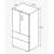Armco ARF-NF725-F4D(SS)  585L 4 door French Type Refrigerator, 3 image