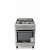 Ramtons RC/810 3G+1E Half Inox Cooker