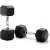 York Hexagonal 2 x 2.5 KG Dumbbells, 2 image