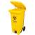 Generic Biohazard 100 Litres Pedal Bins With Castors
