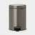 Brabantia Newicon 12L Pedal Bin, Product Capacity: 12L, Product Colour: Brilliant Steel, 4 image
