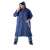 Plain Navy Blue Rain Coat, 2 image