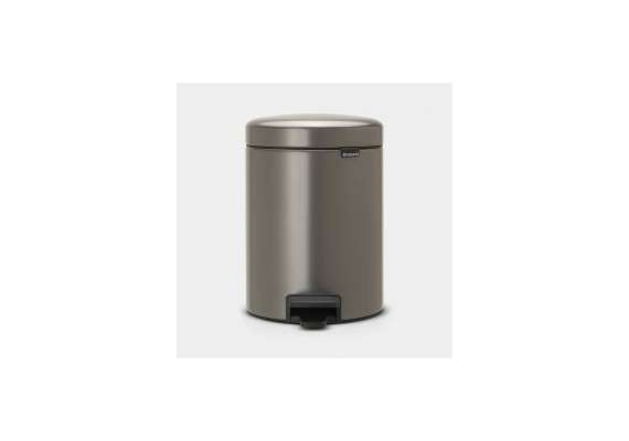 Brabantia Newicon 30L Pedal Bin, Product Capacity: 30L, Product Colour: Platinum