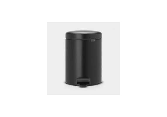 Brabantia Newicon 30L Pedal Bin, Product Capacity: 30L, Product Colour: Matt Black