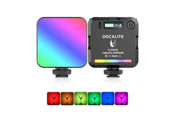 Vijim VL64 RGB LED Video Light