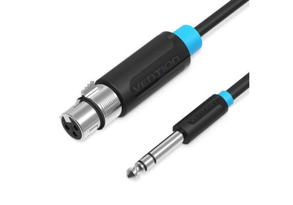Vention 6.5mm male to XLR female audio cable
