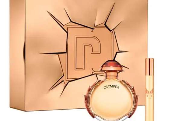 Paco Rabanne Olympea Intense 80ml Eau De Parfum and 10ml Spray Gift Set for Women