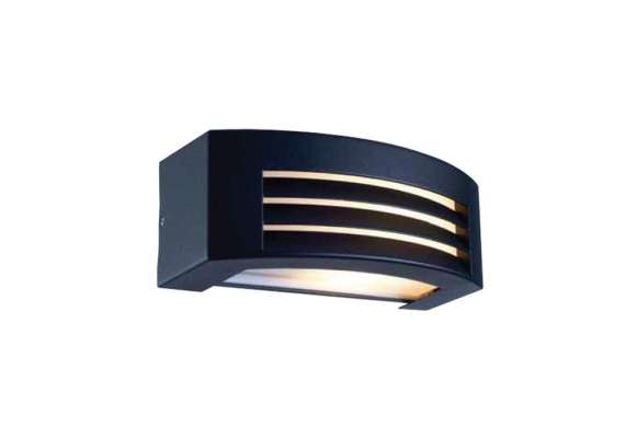 Tronic  LL 5491-BK Modern Outdoor Wall Lamp