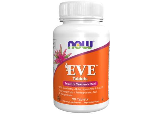 Now Eve Womens Multivitamin 90Tablets Supplement